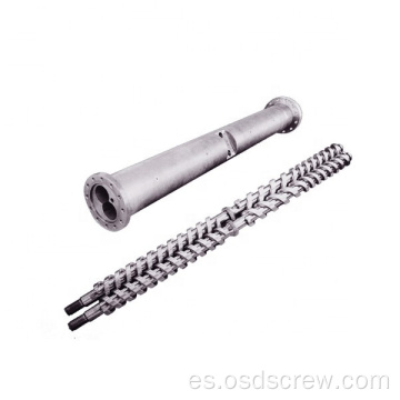 bestseller doble husillo paralelo y barril para extrusora Jinhu Weber (doble husillo paralelo) DS10.22 12.22 tornillos gemelos par